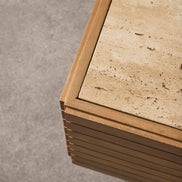 Linton Bedroom Side Table Natural Set of Two