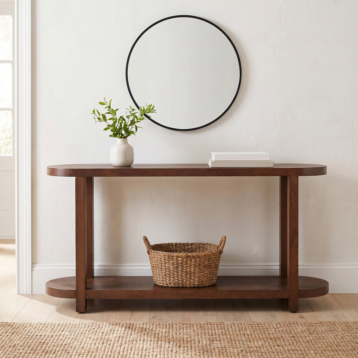 Botany Console Table Walnut (160cm)
