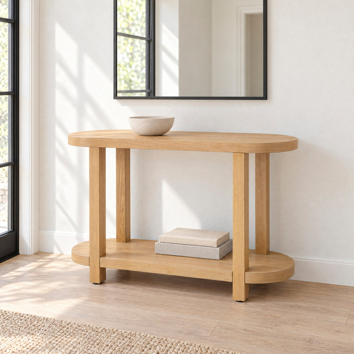 Botany Console Table Oak (110cm)