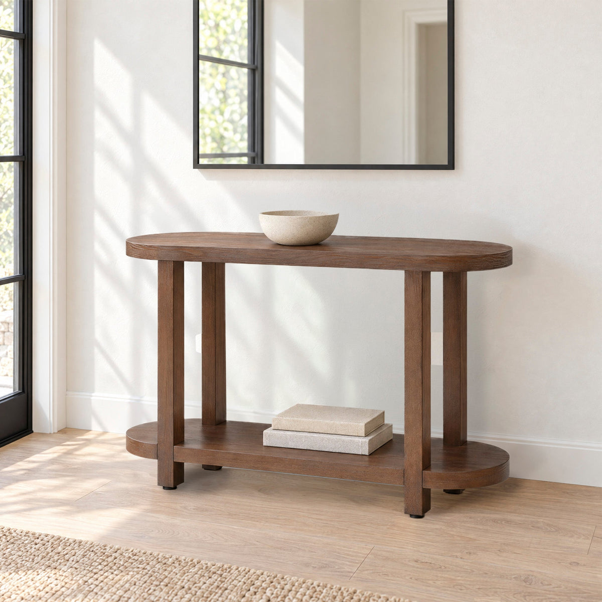 Botany Console Table Walnut (110cm)