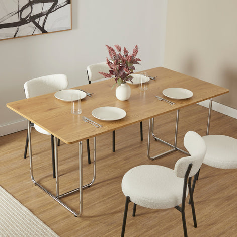 Mara 180cm Dining Table Oak
