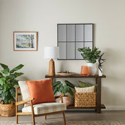 Amalfi Wyoming Table Lamp Natural & Grey