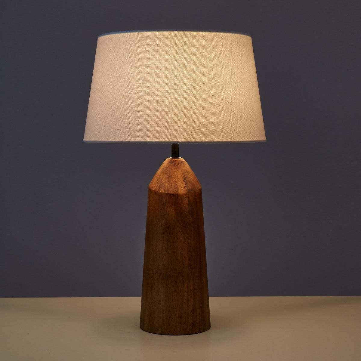 Amalfi Wyoming Table Lamp Natural & Grey