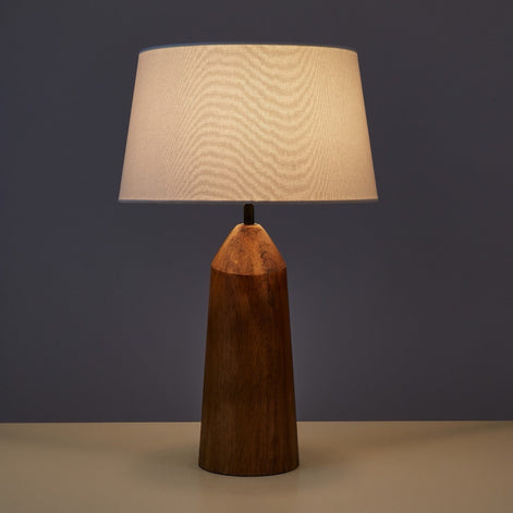 Amalfi Wyoming Table Lamp Natural & Grey