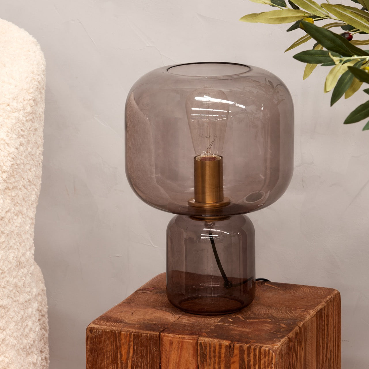 Amalfi Marcelle Table Lamp Taupe