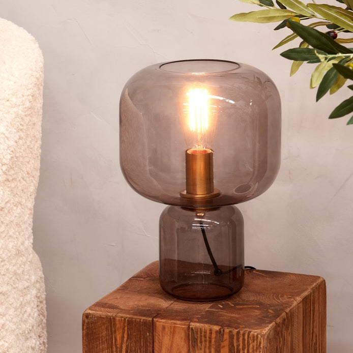 Amalfi Marcelle Table Lamp Taupe
