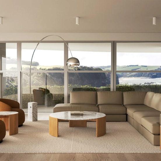 Orla Round Coffee Table Oak | All Sizes