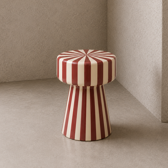 Nolan Metal Side Table Russet