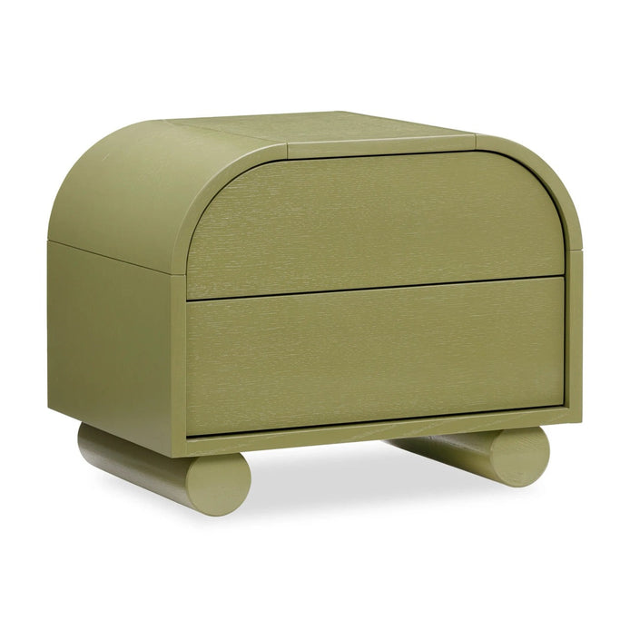 Muse Bedside Table - Olive