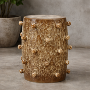 Pip Ceramic Stool Olive