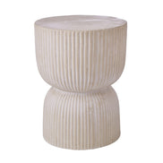 Etta Side Table/Stool Cream Wash