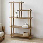 Anker Wood Shelves Walnut