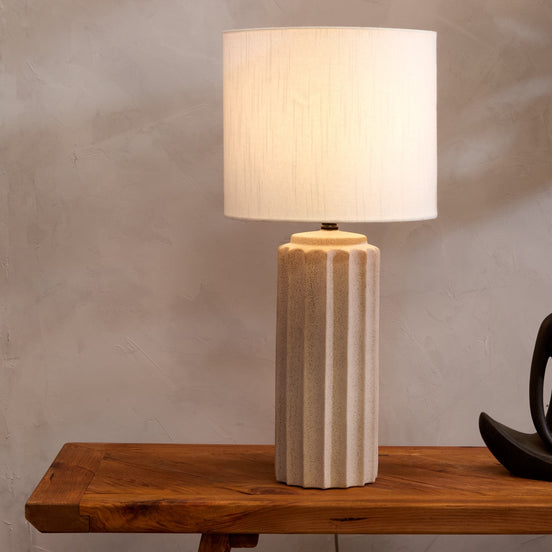 Amalfi Indi Table Lamp White