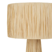 Raffia Floor Lamp Natural