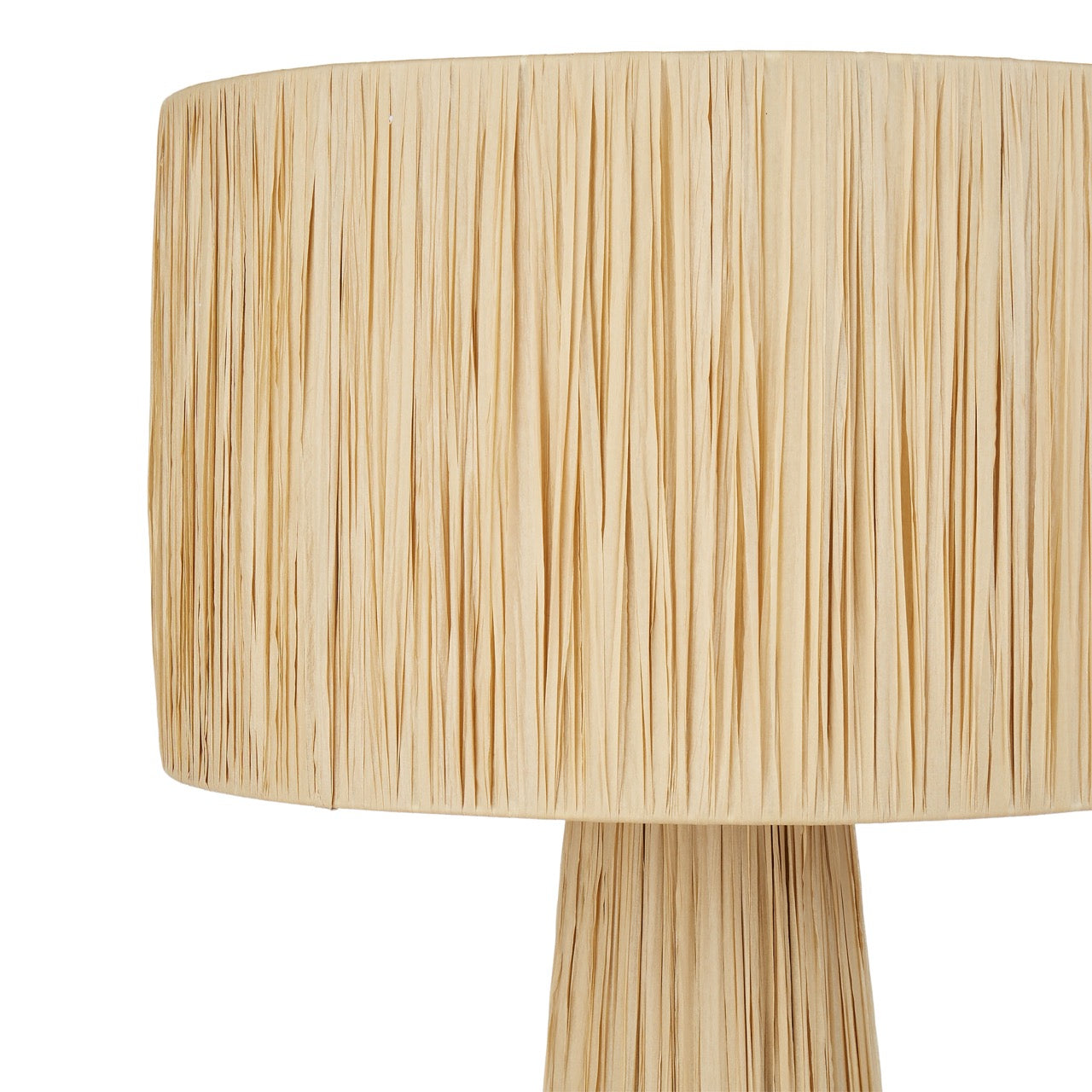 Raffia Floor Lamp Natural