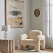 Mia Armchair Off White