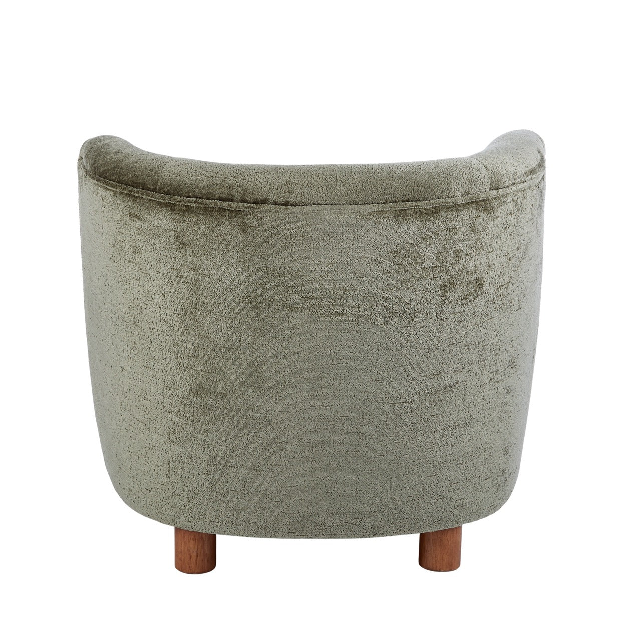 Amalfi Chenille Armchair Green