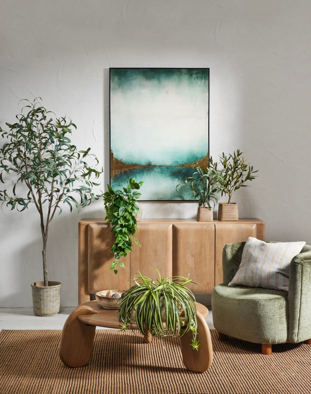 Amalfi Chenille Armchair Green