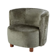 Amalfi Chenille Armchair Green
