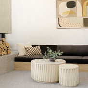 Spencer Wood Coffee Tables White Wash
