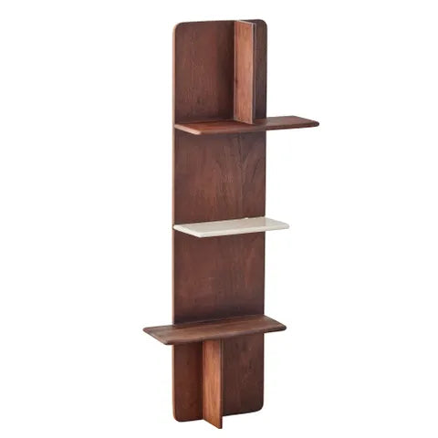 Trinity Marbe/Wood Wall Shelf