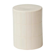 Boyd Ceramic Tile Stool Ivory