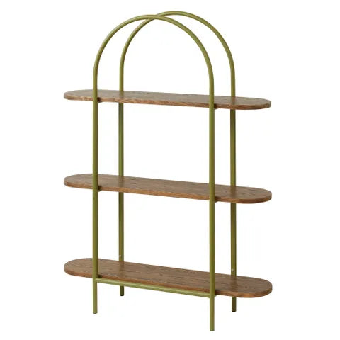 Anders Wood Shelves Green