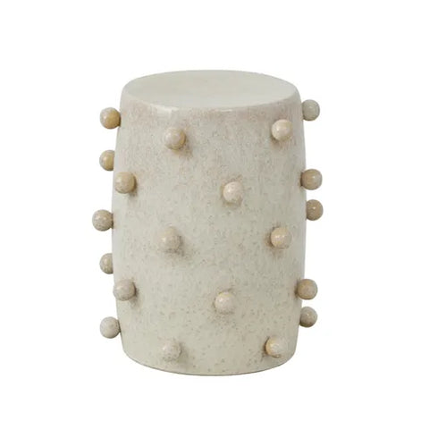 Pip Ceramic Stool Ivory