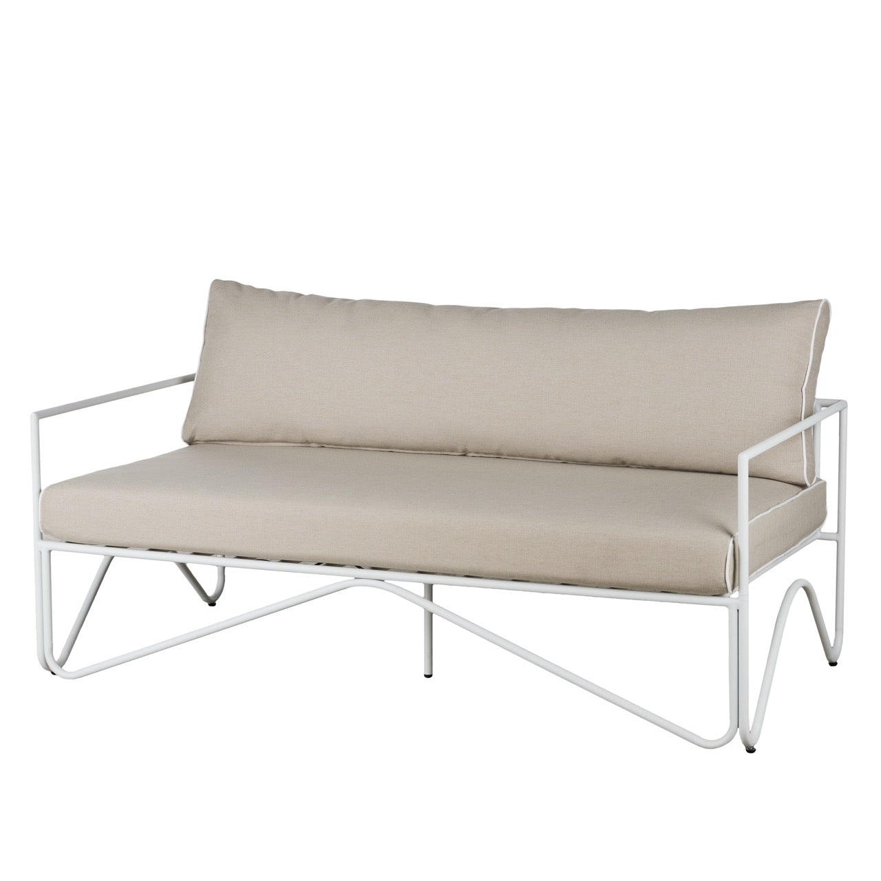 Lloyd Outdoor 3 Seater Sofa Taupe