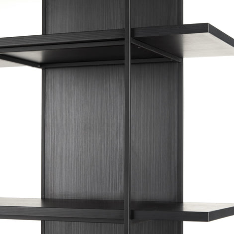 Arris Shelving Unit Black