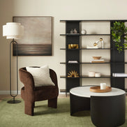 Arris Shelving Unit Black