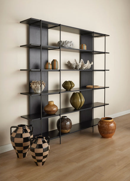 Arris Shelving Unit Black