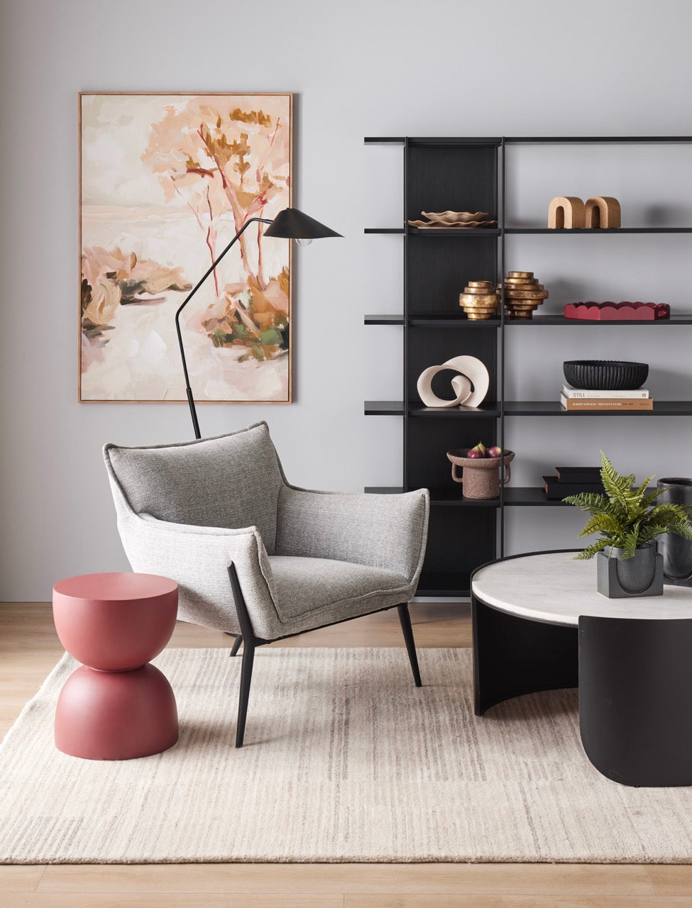 Arris Shelving Unit Black