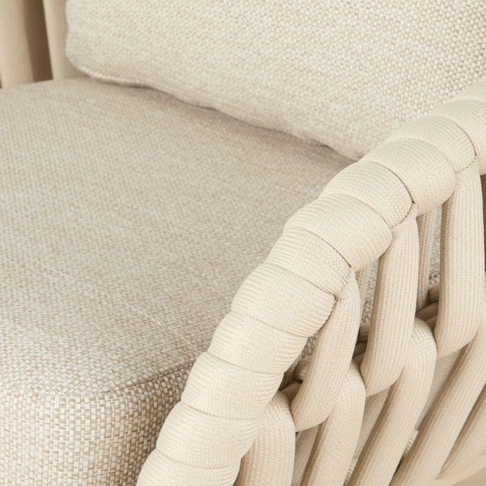 Elwood Outdoor Chair Cream