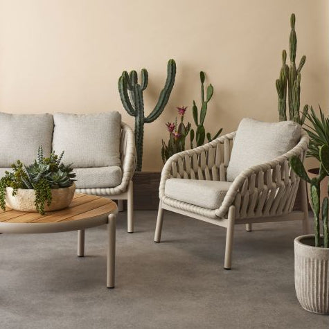 Elwood Outdoor Chair Cream
