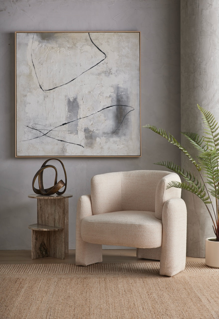 Para Accent Chair Soft Pink