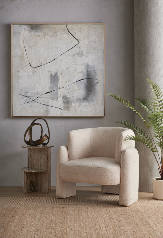 Para Accent Chair Soft Pink