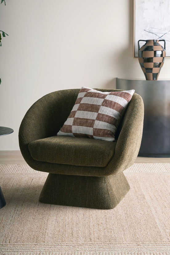 Lucca Swivel Chair Green