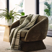 Lucca Swivel Chair Green