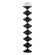 Martyn Swirl Floor Lamp Black