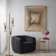 Omaha Swivel Chair Grey