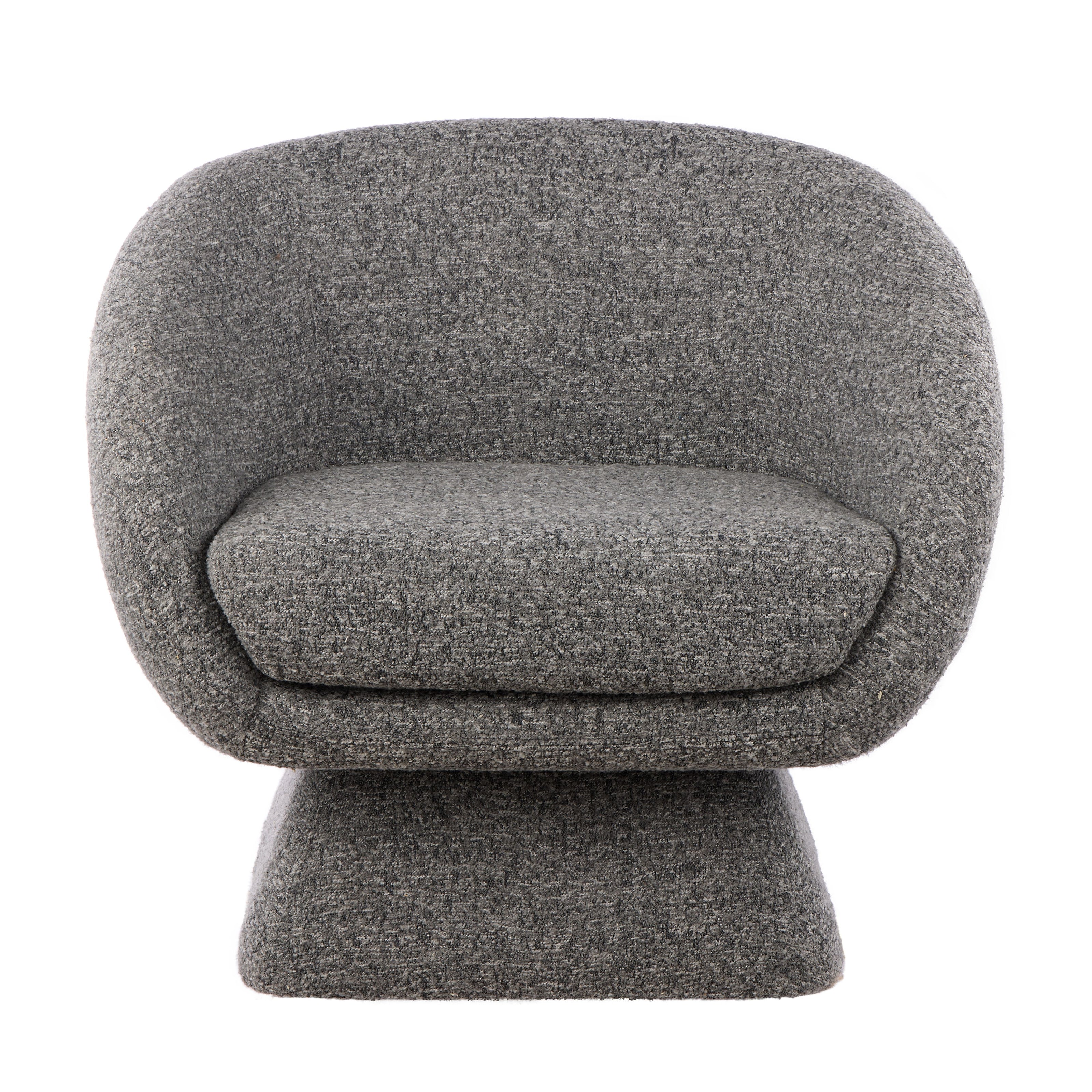 Lucca Swivel Chair Grey
