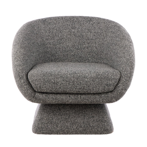 Lucca Swivel Chair Grey