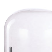 Amalfi Tatum Floor Lamp Smoke & Silver