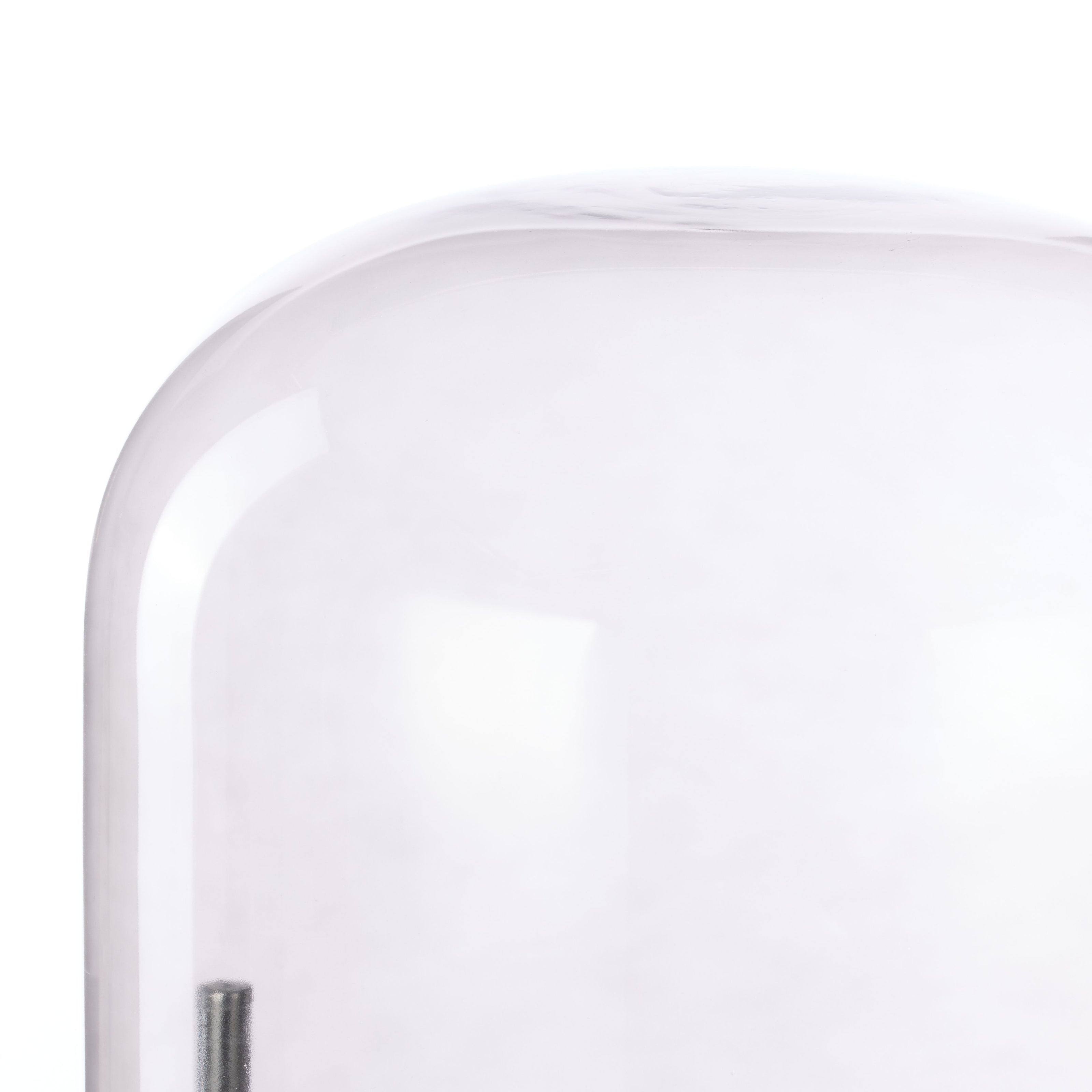 Amalfi Tatum Floor Lamp Smoke & Silver