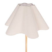Cullen Wooden Floor Lamp White & Natural