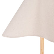 Cullen Wooden Floor Lamp White & Natural