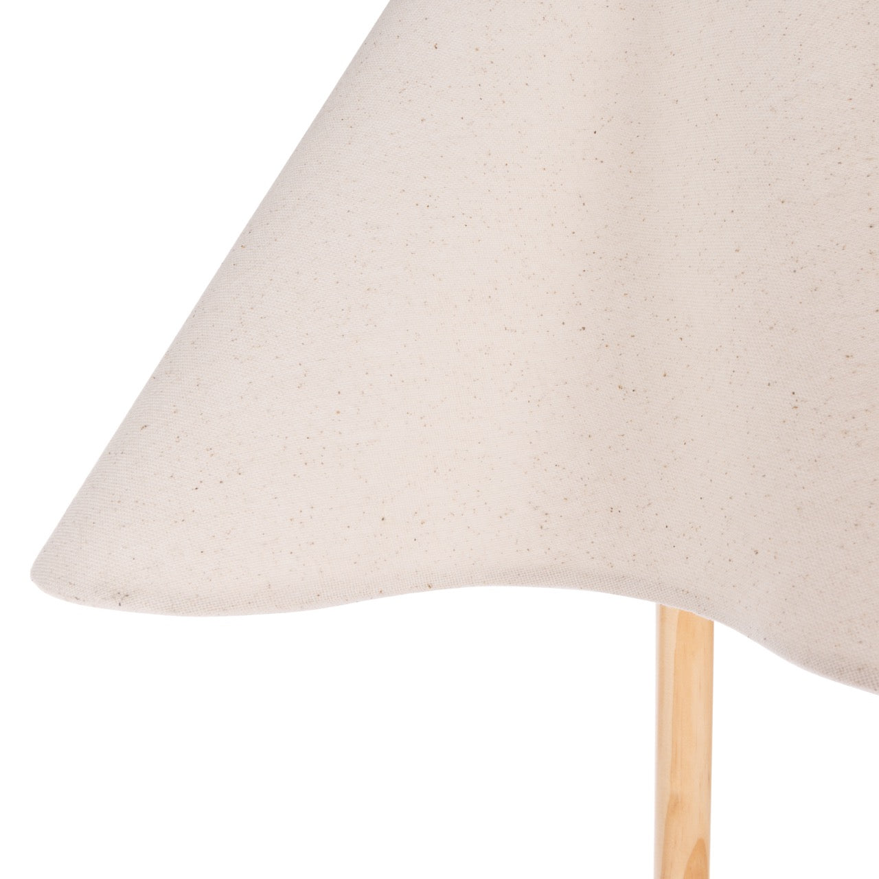 Cullen Wooden Floor Lamp White & Natural