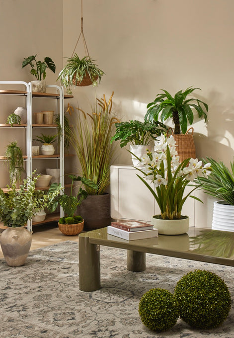 Owen Shelving Unit Natural Wash & White
