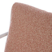 Reeve Outdoor Arm Chair Pink & White